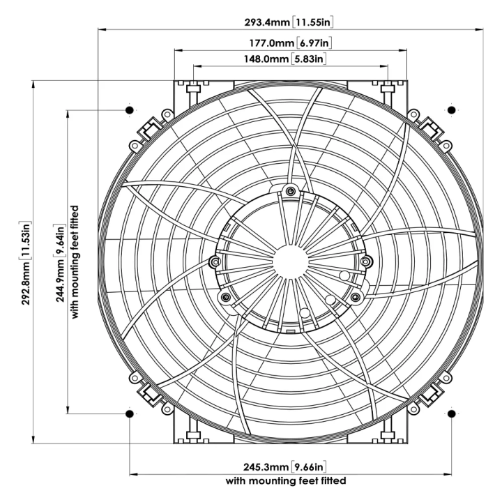 Wentylator Davies Craig Thermatic® 12" 305mm 24V | kutysilnik.pl