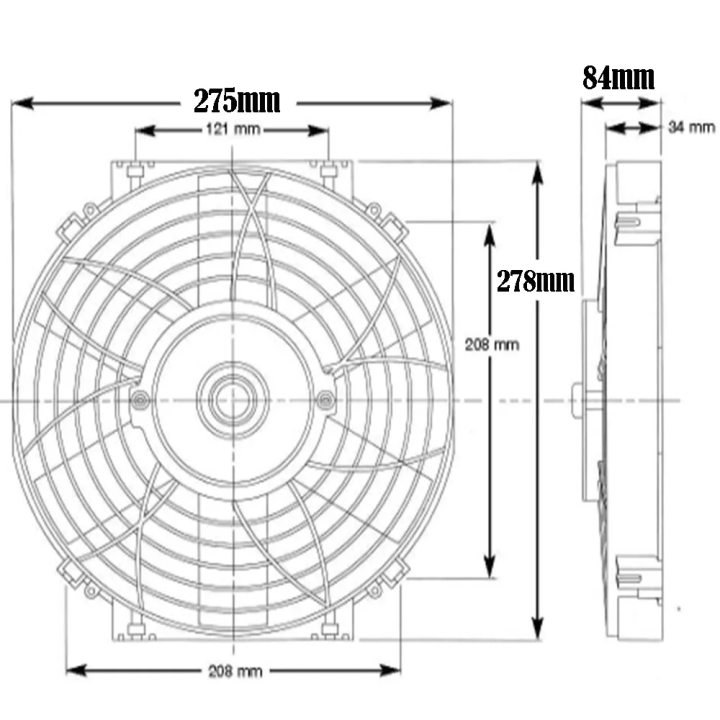 Wentylator Davies Craig Thermatic® 10" 254mm 24V | kutysilnik.pl