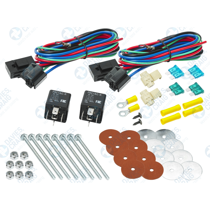Davies Craig Universal Dual Fan Mounting Kit (12V) | kutysilnik.pl