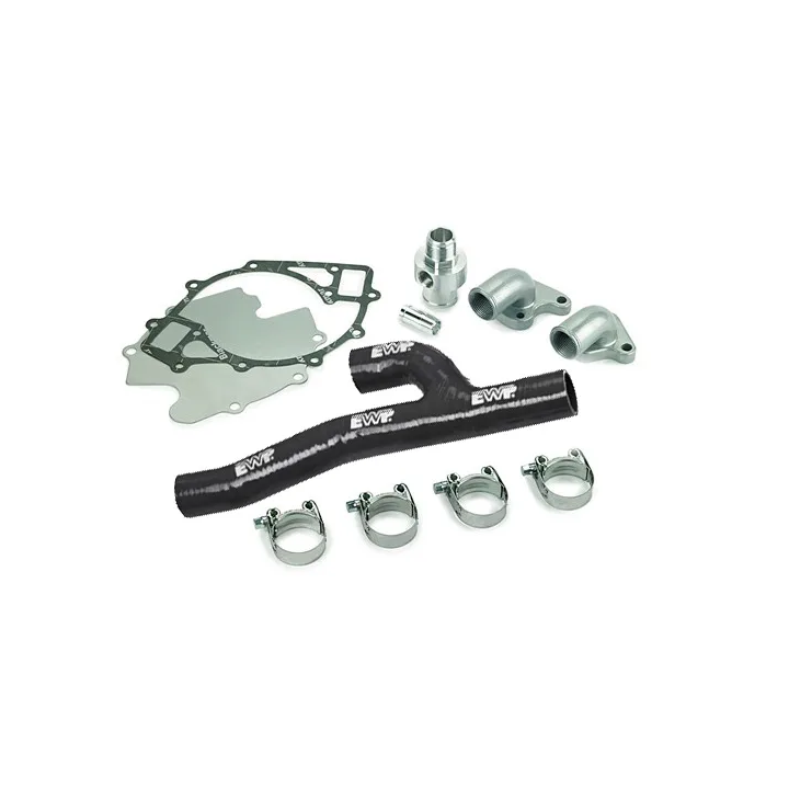 Davies Craig Ford Big Block EWP® Block Adapter - Black Hose | kutysilnik.pl