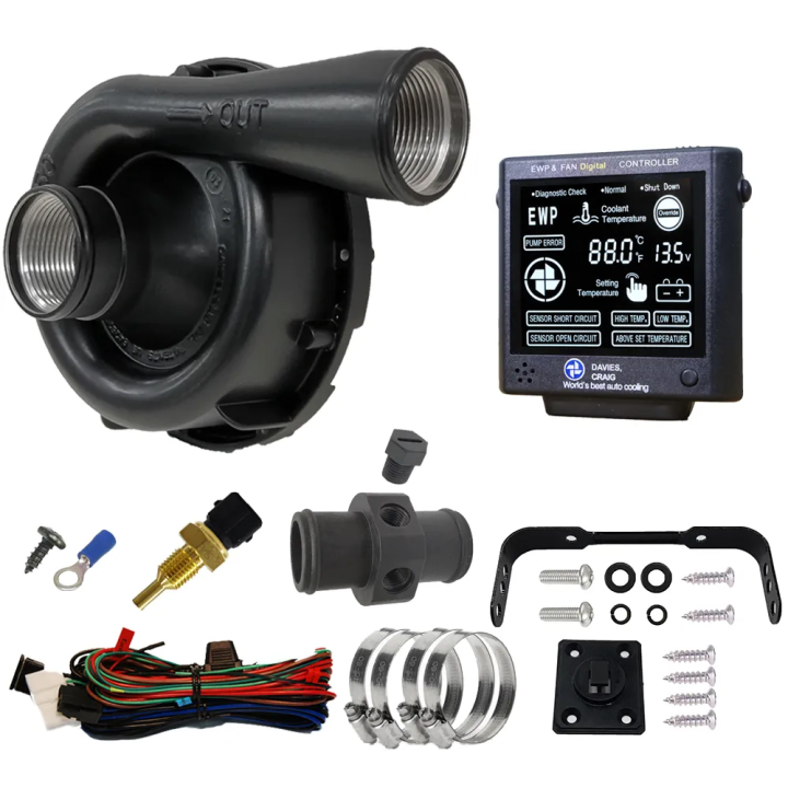 Davies Craig EWP150 Black Combo - Remote Electric Water Pump & Controller (12V) | kutysilnik.pl