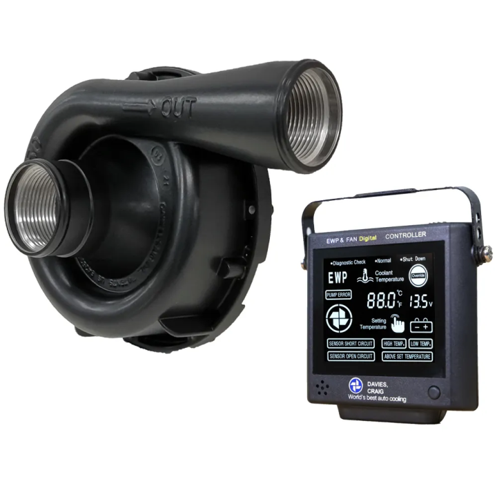 Davies Craig EWP150 Black Combo - Remote Electric Water Pump & Controller (12V) | kutysilnik.pl