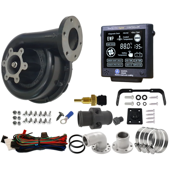Davies Craig EWP140 Black Combo - Remote Electric Water Pump & Controller (12V) | kutysilnik.pl