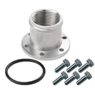 Davies Craig EWP® Alloy Flange Adapter: 38mm (1 1/2") Straight Hose Barb With Female -16AN ORB | kutysilnik.pl