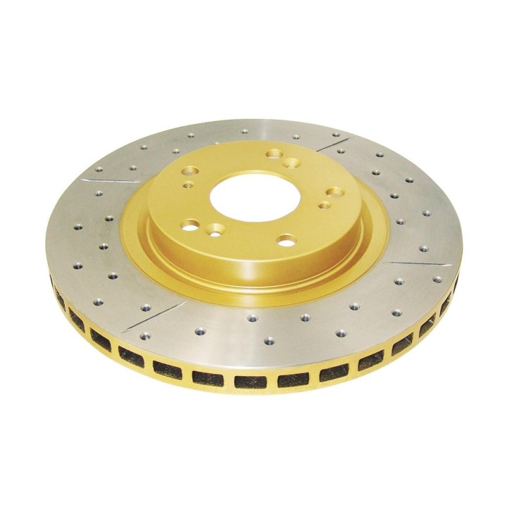 Tarcza hamulcowa przednia DBA Street X-Gold Honda Civic FN2 Type R - 2500X | kutysilnik.pl