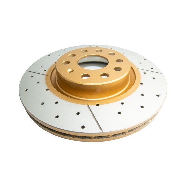 Tarcza hamulcowa przednia DBA Street X-Gold VW Golf Mk7 GTI/R - 2806X | kutysilnik.pl