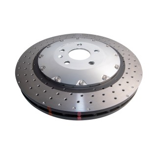 Tarcza DBA 5000 XD Silver przednia - 52844SLVXD