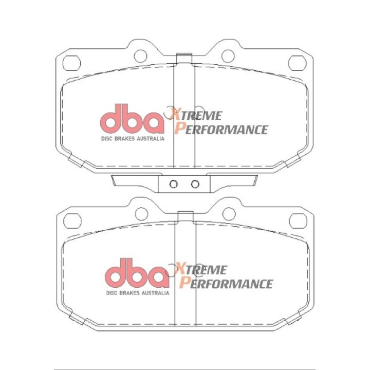 Klocki hamulcowe DBA przednia Subaru Impreza GT/WRX (GC/GD/G
