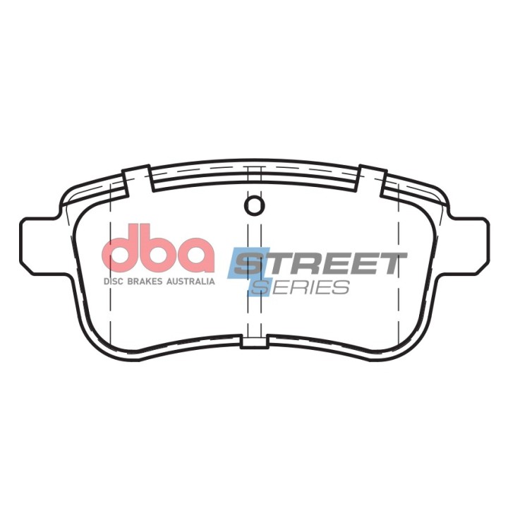 Klocki hamulcowe DBA tylne Renault Megane RS Mk3 / Mk4 - DB2277 | kutysilnik.pl