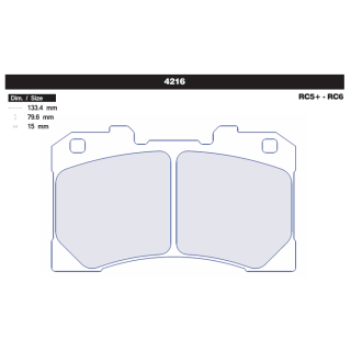 Klocki CL Brakes 4216 RC5 RC6 | kutysilnik.pl